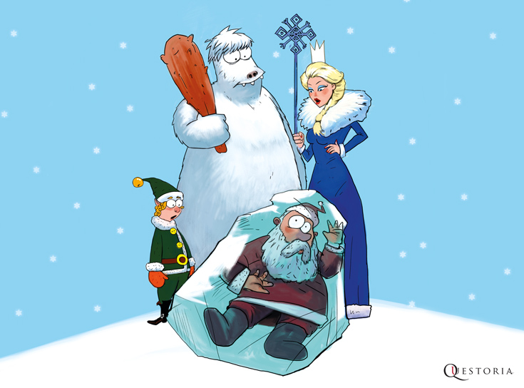 Зимний детектив замороженный санта