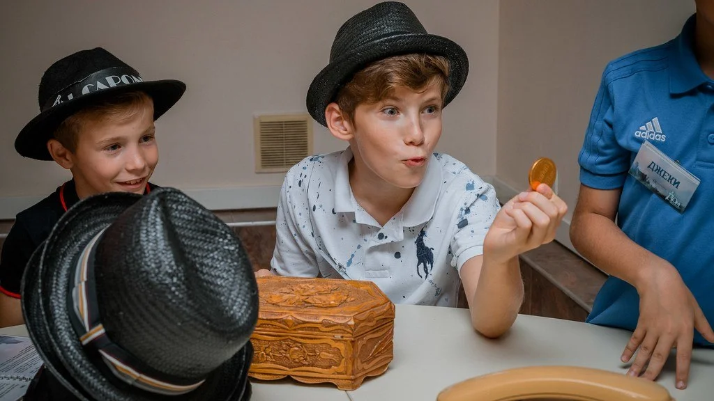 Выездной квест для детей &laquo;Дом с&nbsp;привидениями&raquo;<span class='mob'>: Вот это находка!</span> 